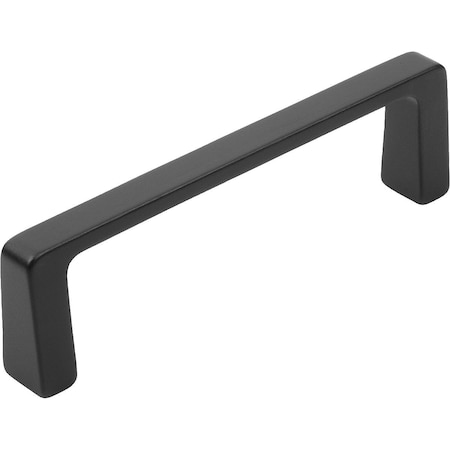 Kipp Pull Handle A=90, L=98, H=28, Form:B, Aluminum Black Matt And Anodized, D=M05 K0213.09001